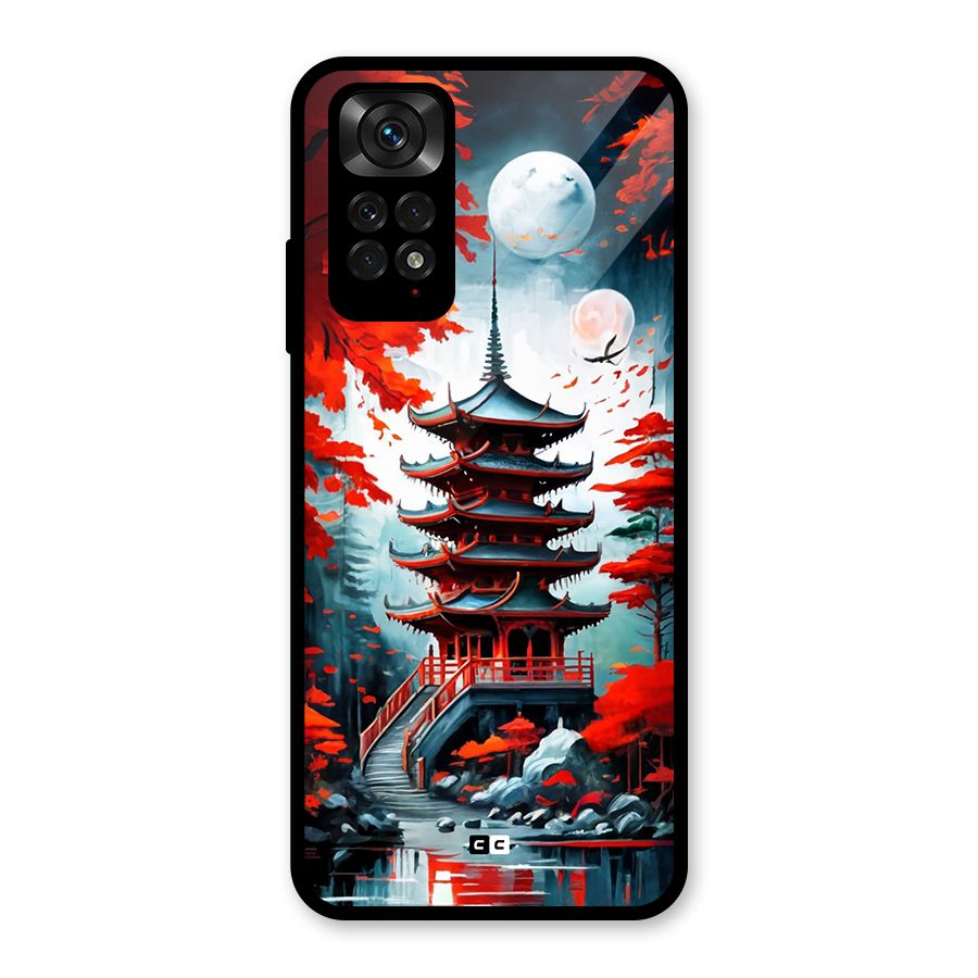 Ancient Painting Glass Back Case for Redmi Note 11S