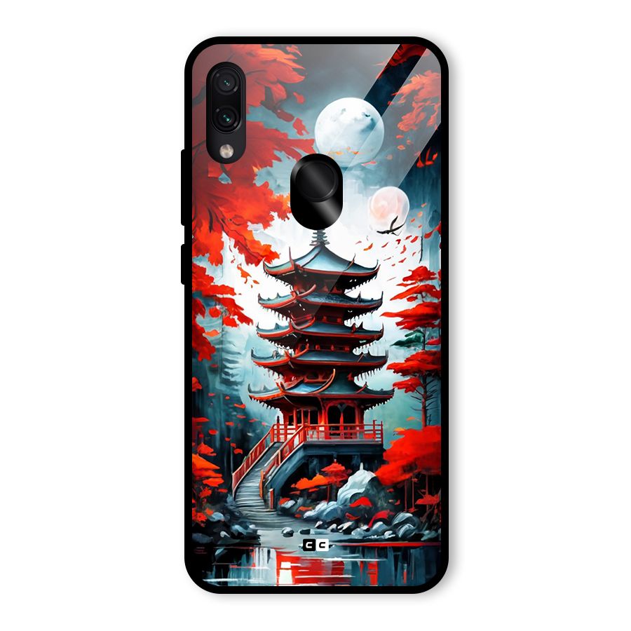 Ancient Painting Glass Back Case for Redmi Note 7 Pro