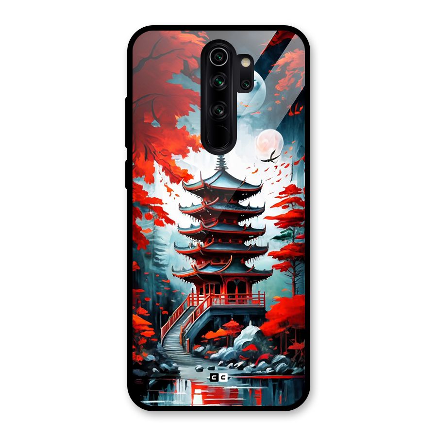 Ancient Painting Glass Back Case for Redmi Note 8 Pro