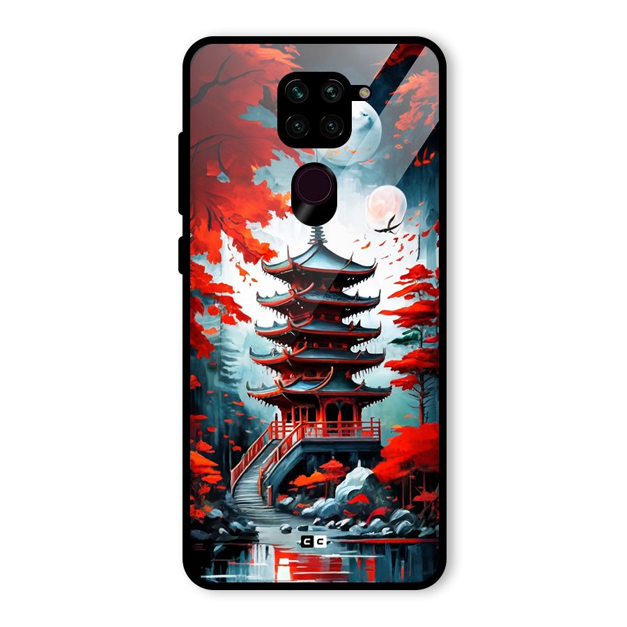 Ancient Painting Glass Back Case for Redmi Note 9