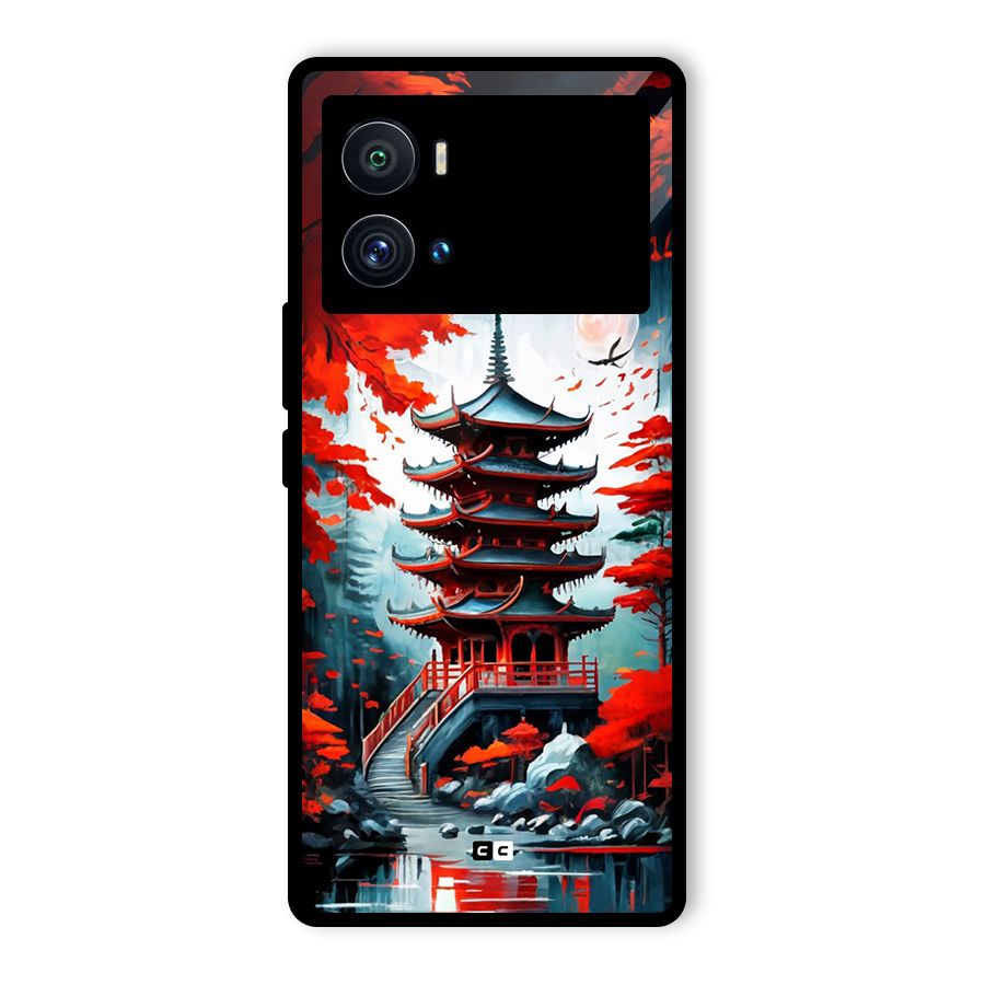 Ancient Painting Glass Back Case for Vivo iQOO 9 Pro