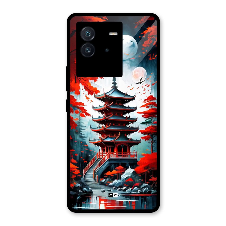 Ancient Painting Glass Back Case for Vivo iQOO Neo 6 5G