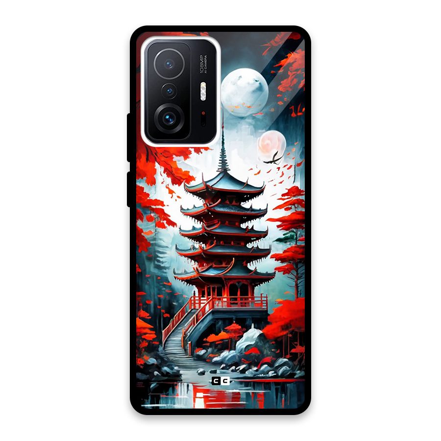 Ancient Painting Glass Back Case for Xiaomi 11T Pro