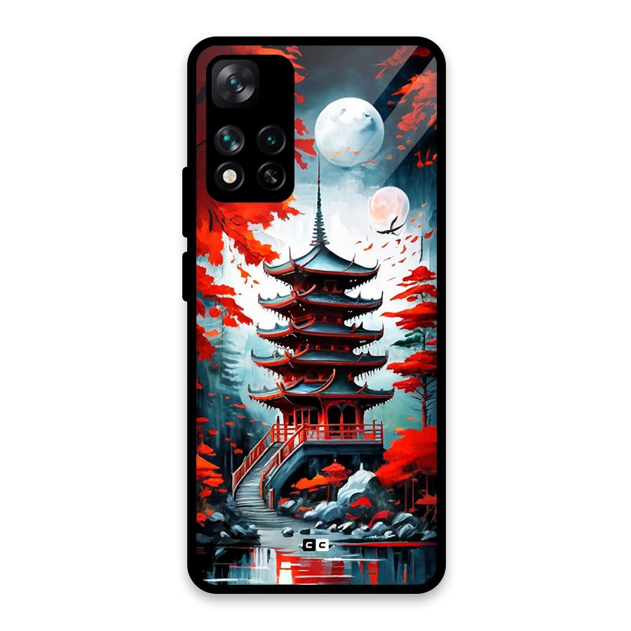 Ancient Painting Glass Back Case for Xiaomi 11i 5G