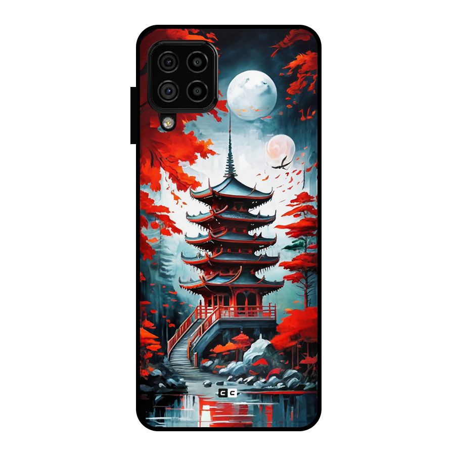 Ancient Painting Metal Back Case for Galaxy A22 4G