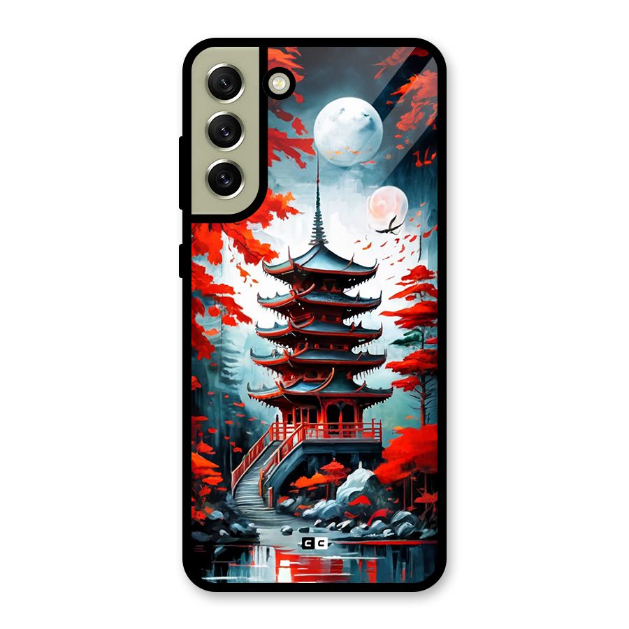 Ancient Painting Metal Back Case for Galaxy S21 FE 5G (2023)