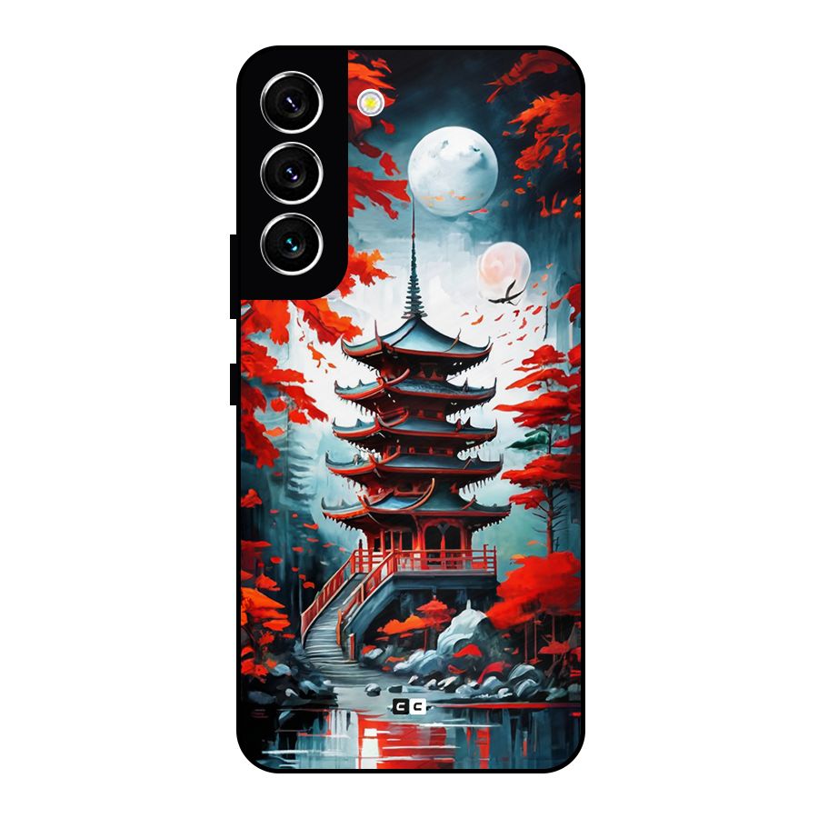 Ancient Painting Metal Back Case for Galaxy S22 5G