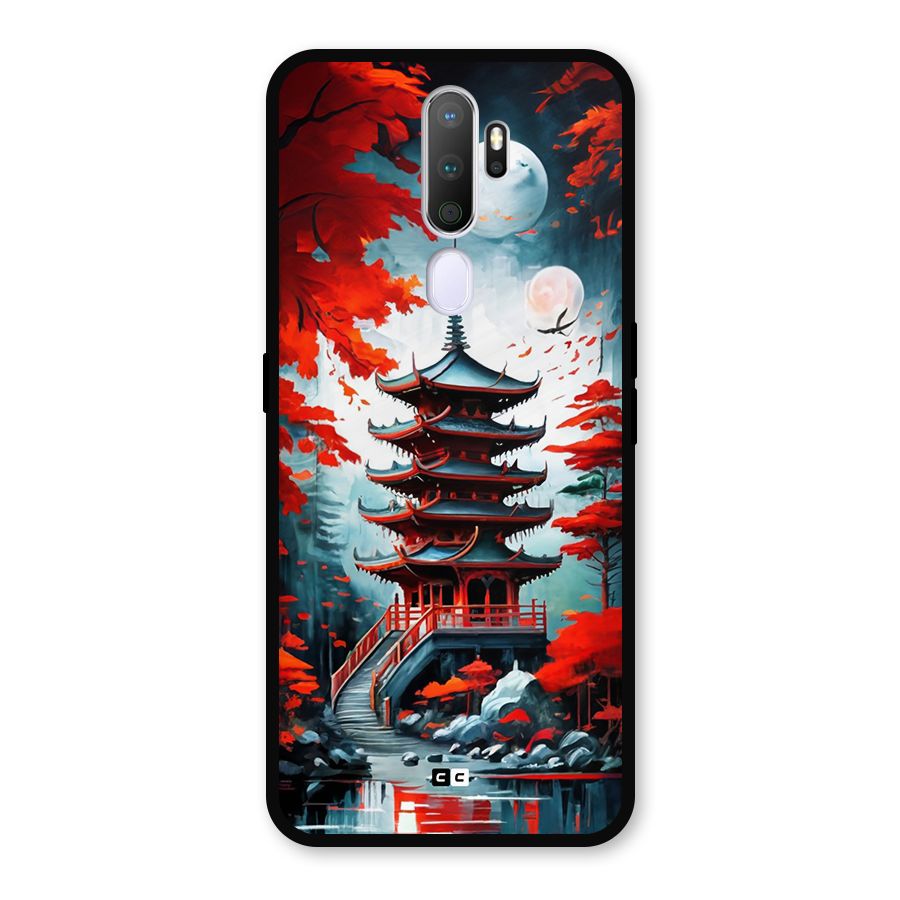Ancient Painting Metal Back Case for Oppo A9 (2020)