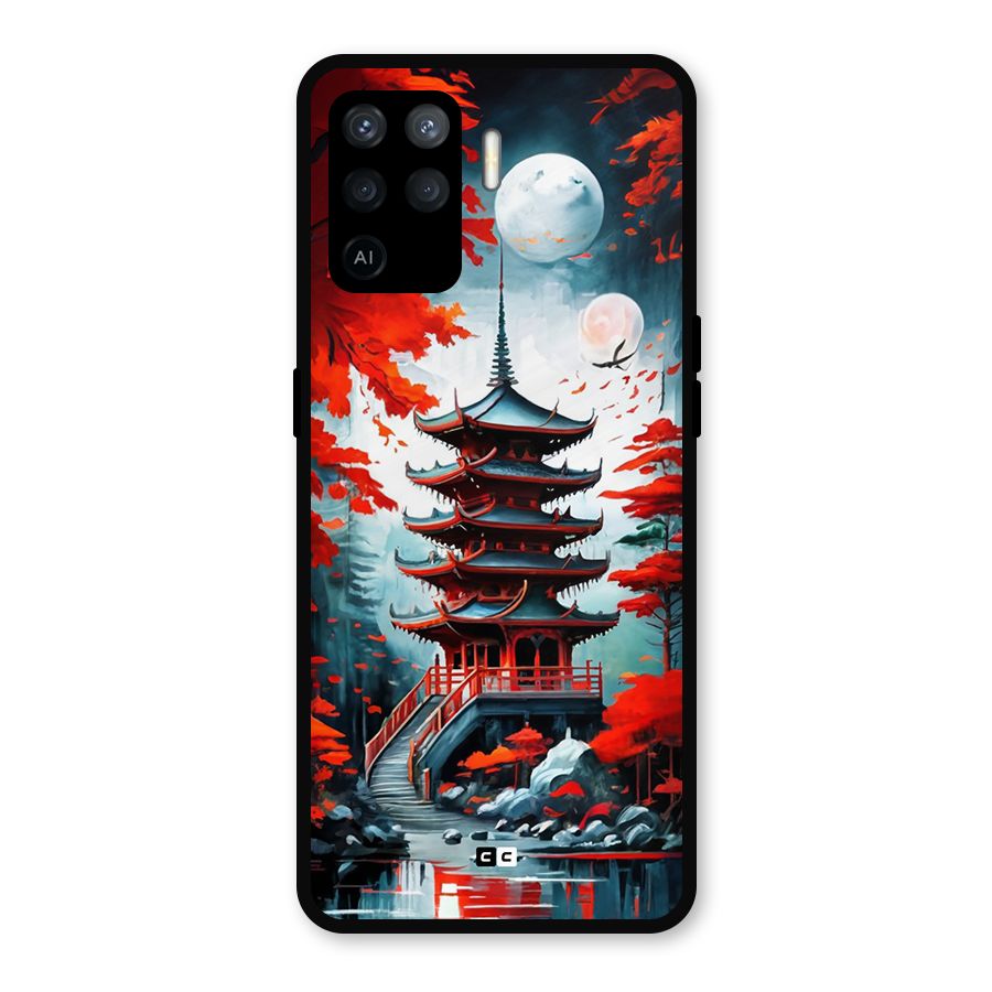 Ancient Painting Metal Back Case for Oppo F19 Pro