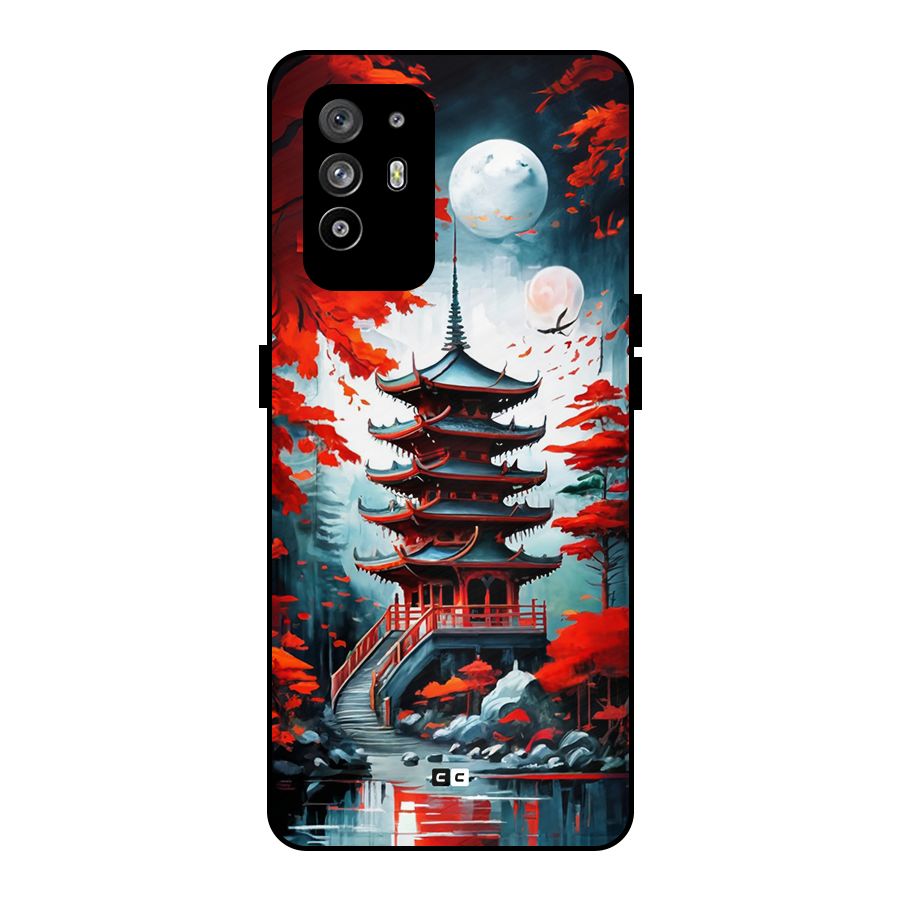 Ancient Painting Metal Back Case for Oppo F19 Pro Plus 5G