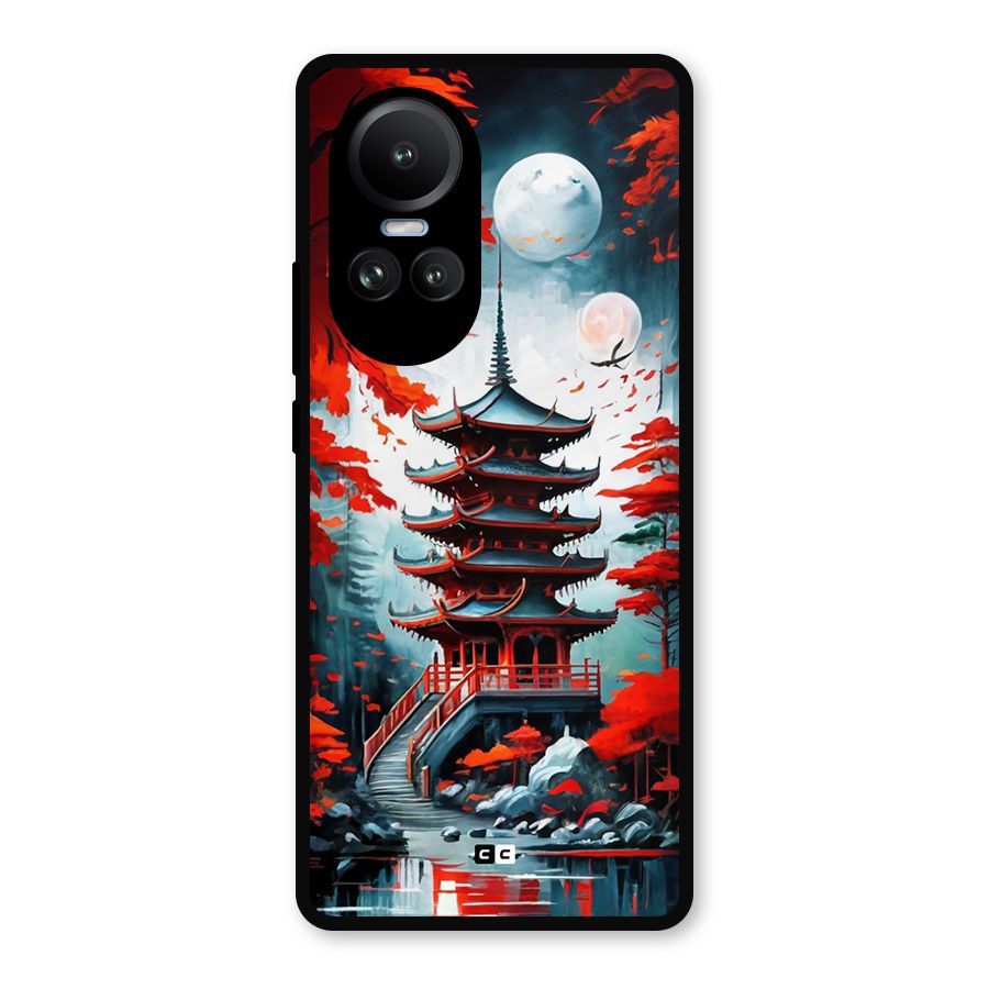 Ancient Painting Metal Back Case for Oppo Reno10