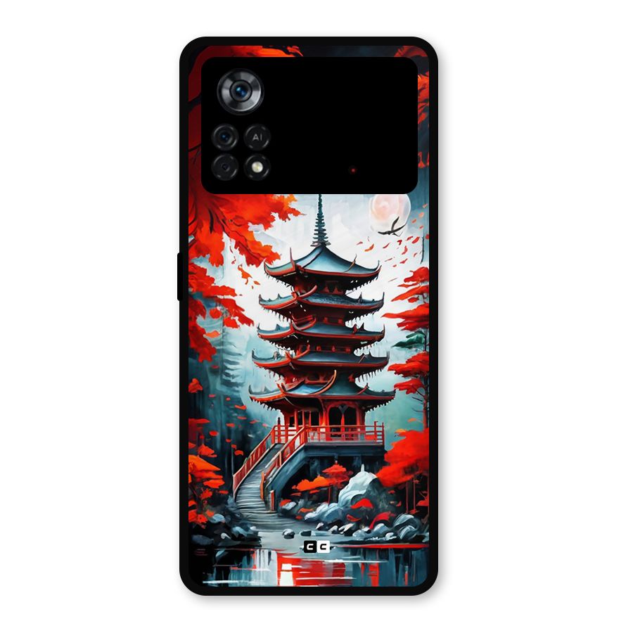 Ancient Painting Metal Back Case for Poco X4 Pro 5G