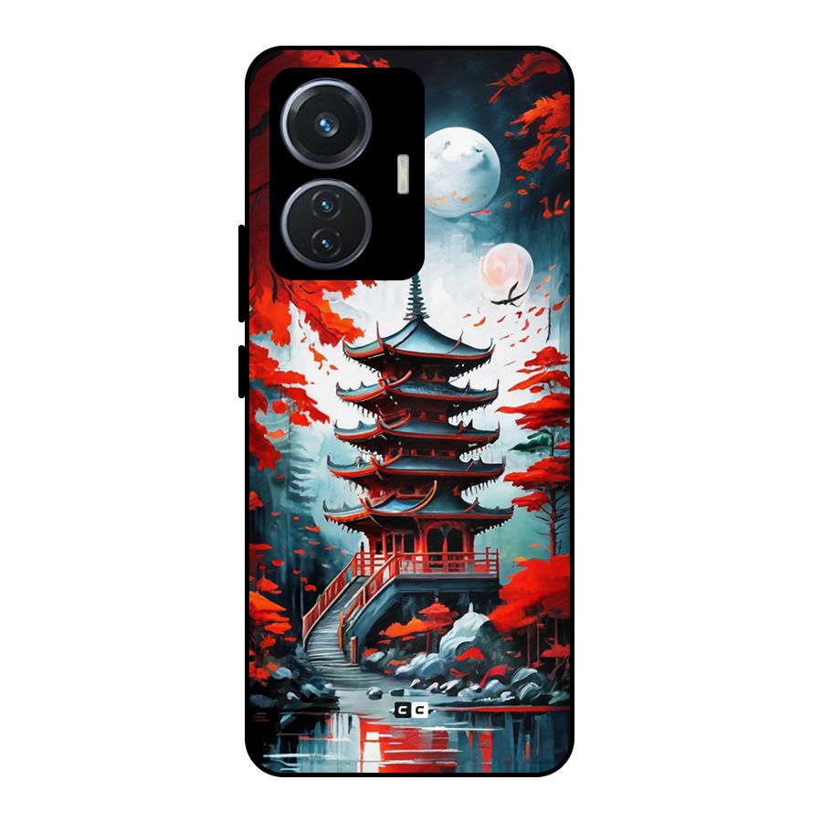 Ancient Painting Metal Back Case for Vivo T1 44W