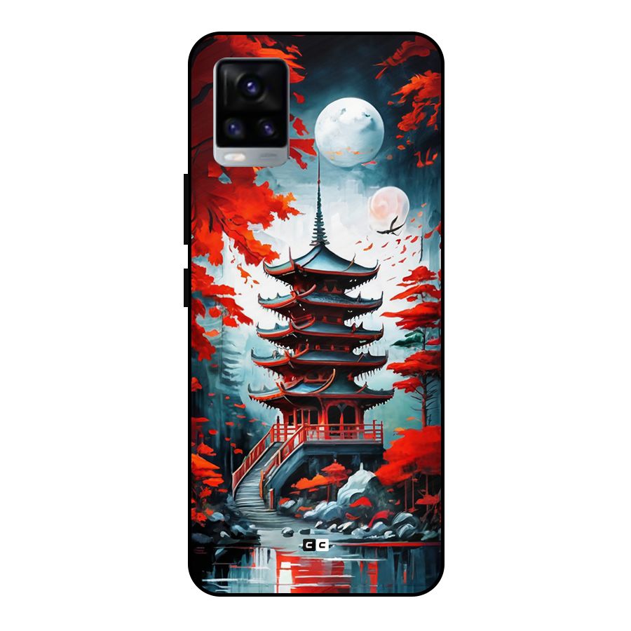 Ancient Painting Metal Back Case for Vivo V20 2021