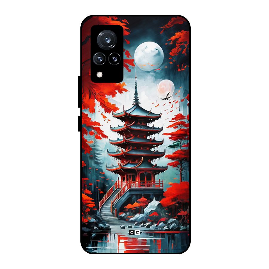 Ancient Painting Metal Back Case for Vivo V21 5G