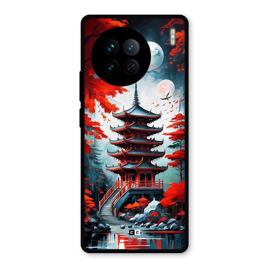 Ancient Painting Metal Back Case for Vivo X90