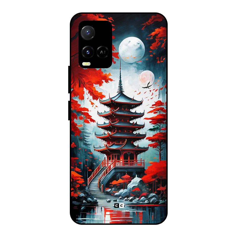 Ancient Painting Metal Back Case for Vivo Y21