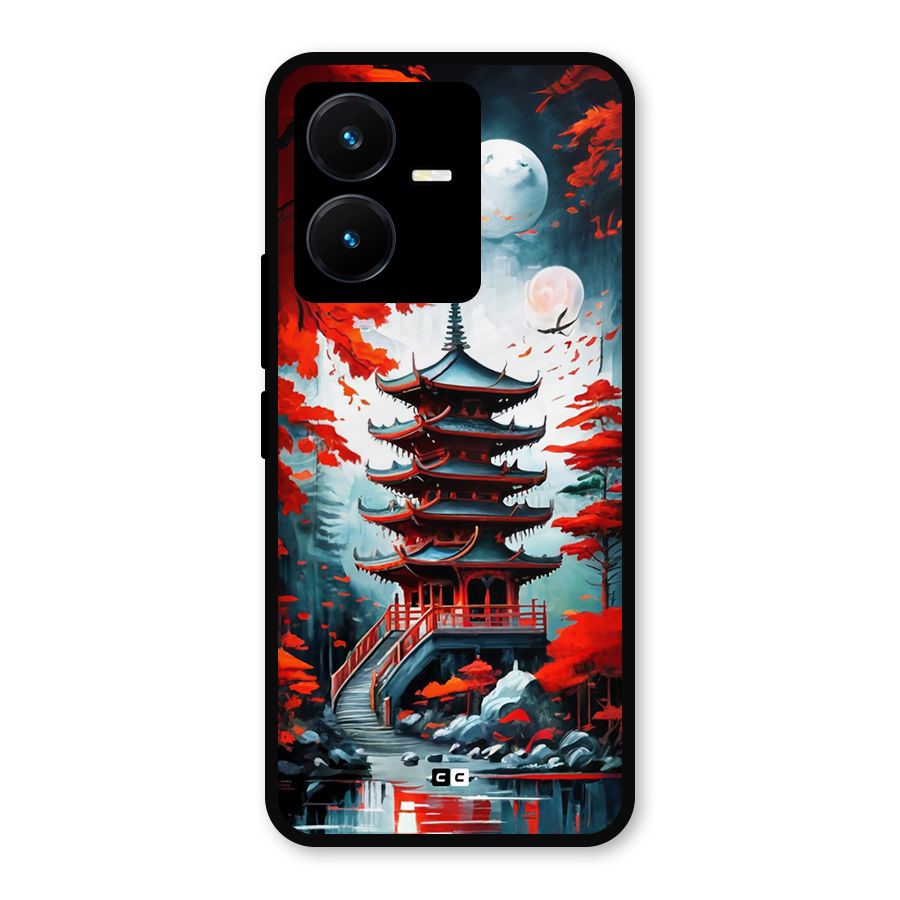Ancient Painting Metal Back Case for Vivo Y22