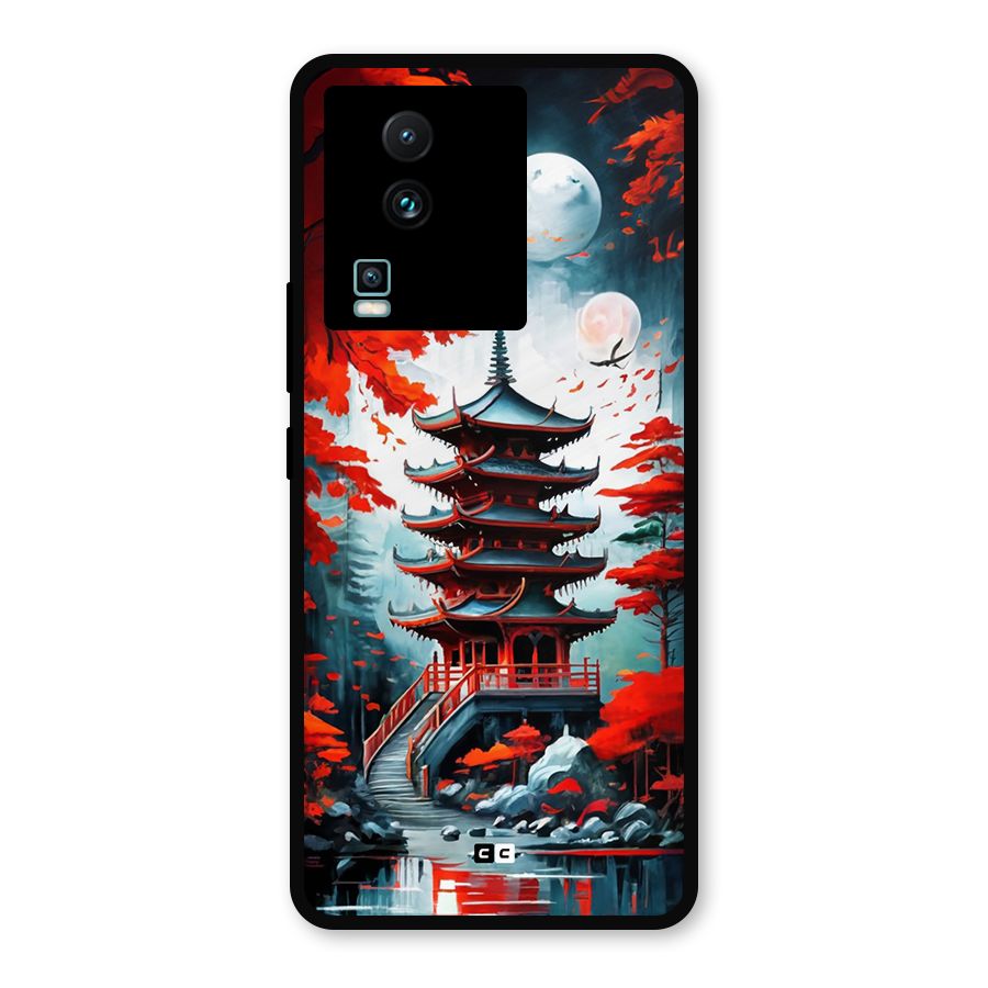 Ancient Painting Metal Back Case for iQOO Neo 7