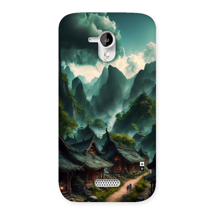 Ancient Village Back Case for Canvas HD A116