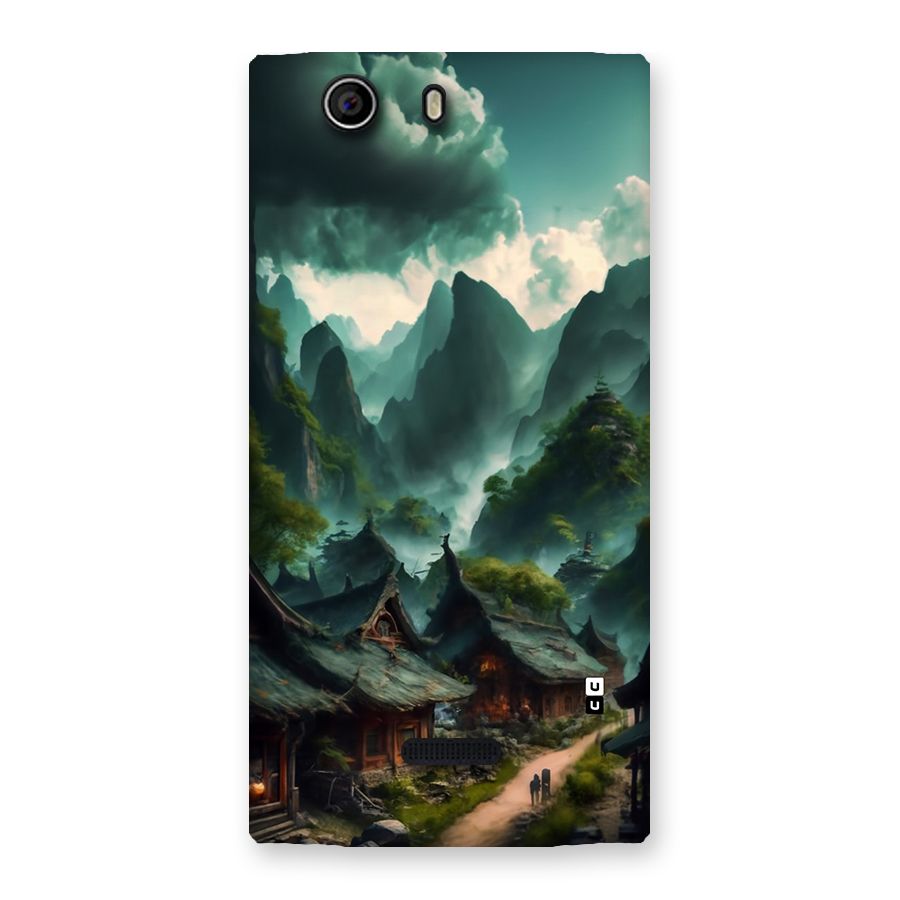 Ancient Village Back Case for Canvas Nitro 2 E311