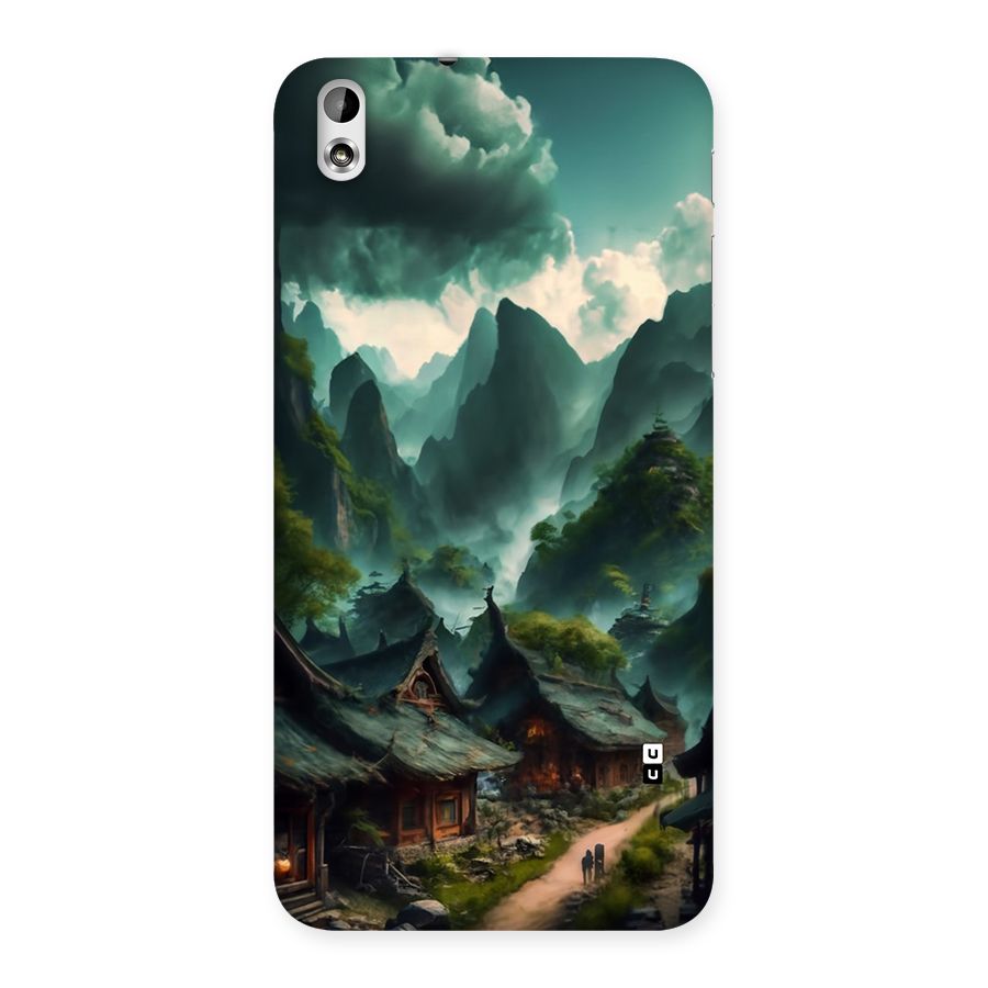Ancient Village Back Case for Desire 816g