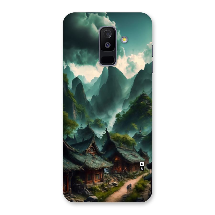 Ancient Village Back Case for Galaxy A6 Plus