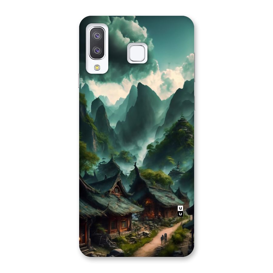 Ancient Village Back Case for Galaxy A8 Star
