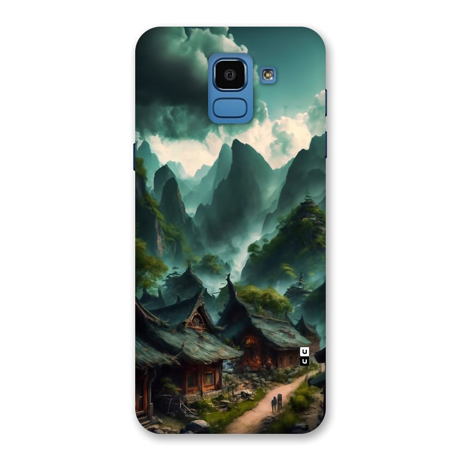 Ancient Village Back Case for Galaxy On6