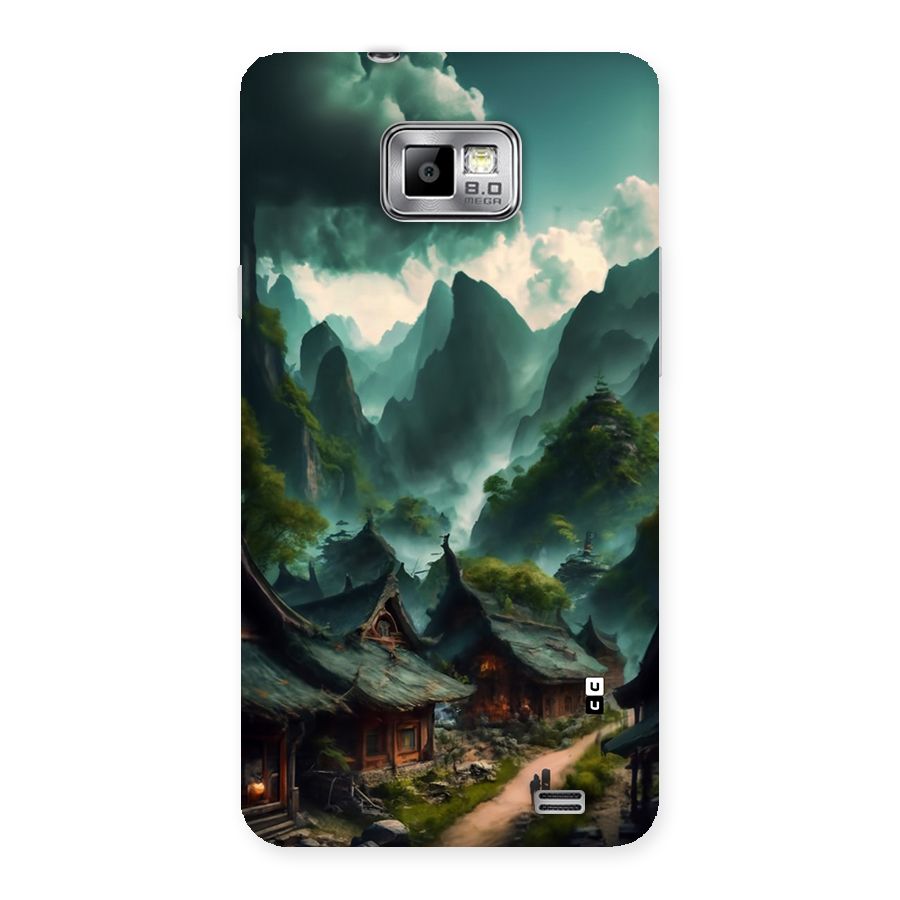 Ancient Village Back Case for Galaxy S2