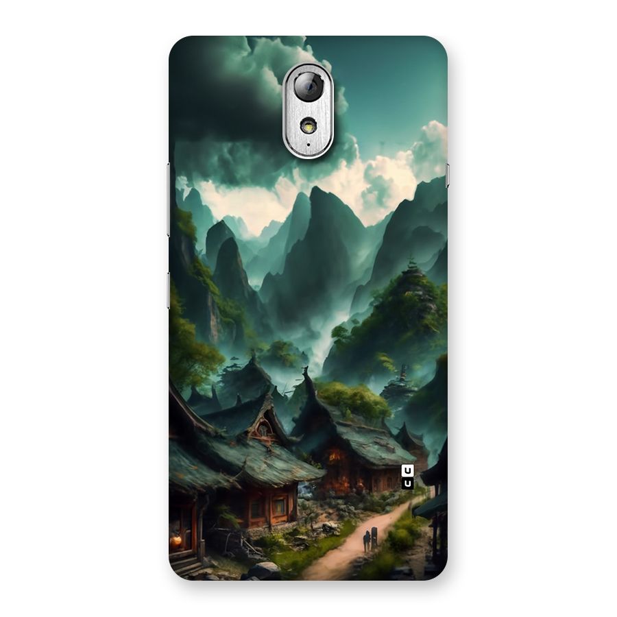 Ancient Village Back Case for Lenovo Vibe P1M