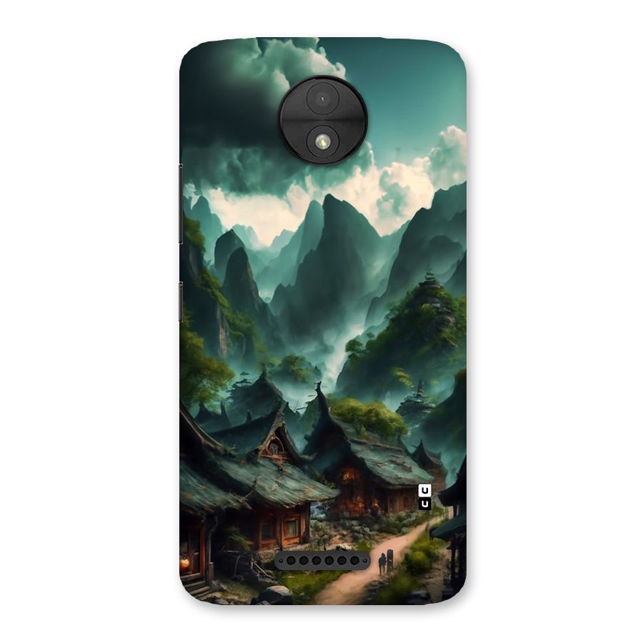 Ancient Village Back Case for Moto C