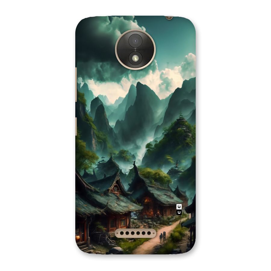 Ancient Village Back Case for Moto C Plus
