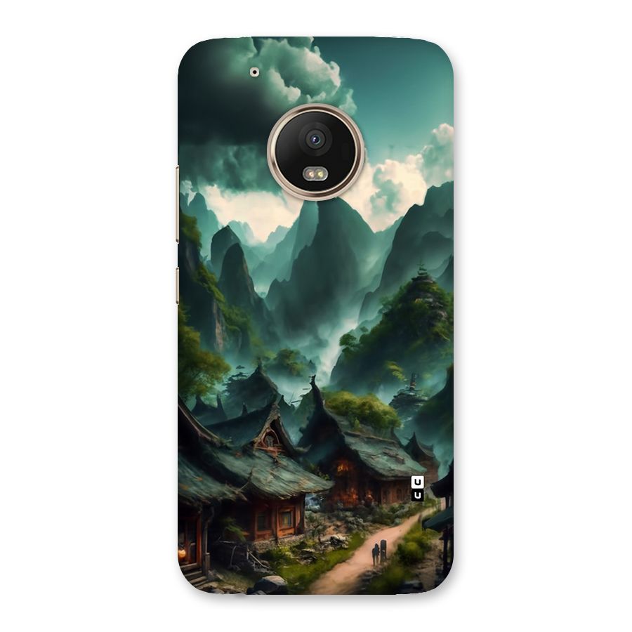 Ancient Village Back Case for Moto G5 Plus