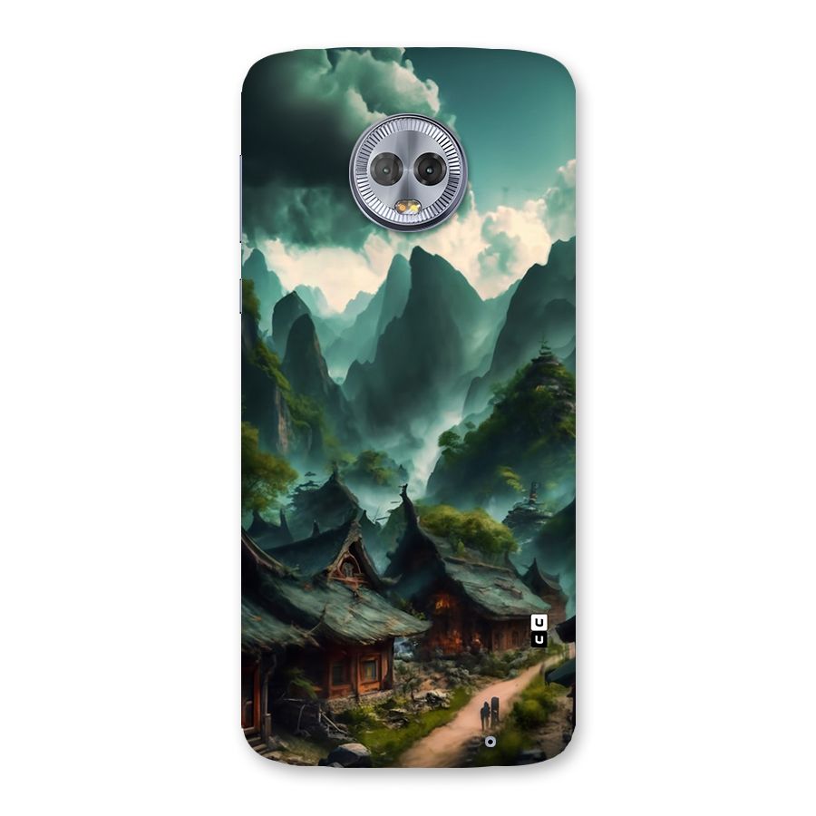 Ancient Village Back Case for Moto G6 Plus