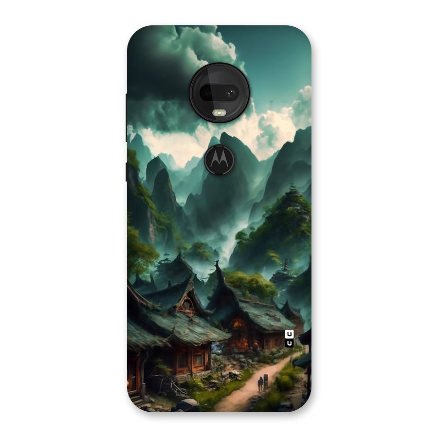 Ancient Village Back Case for Moto G7