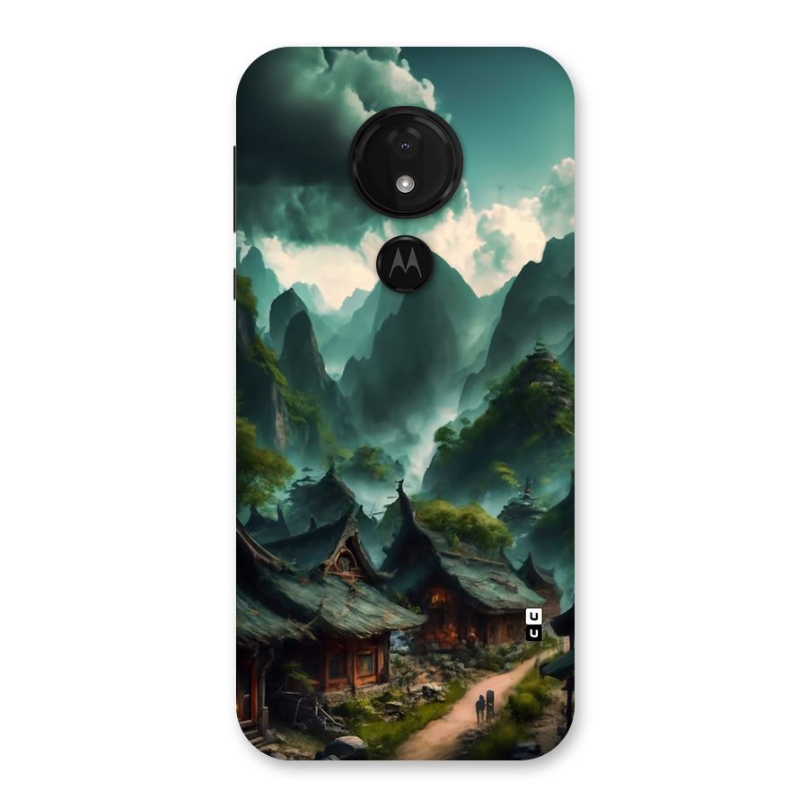 Ancient Village Back Case for Moto G7 Power
