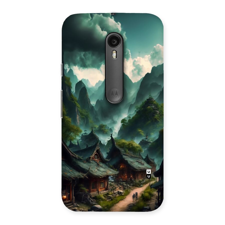 Ancient Village Back Case for Moto G Turbo