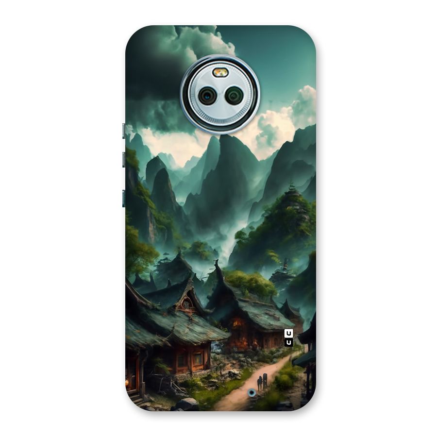 Ancient Village Back Case for Moto X4