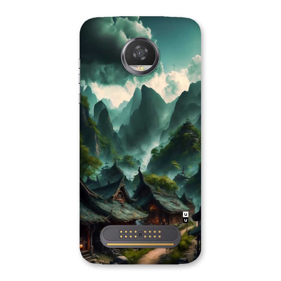 Ancient Village Back Case for Moto Z2 Play