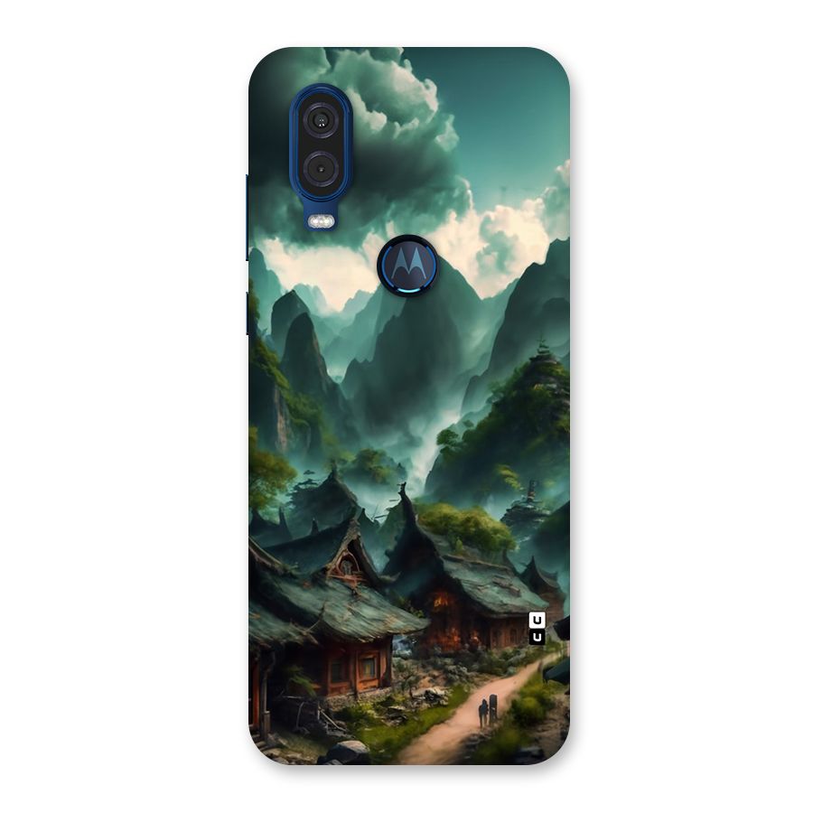 Ancient Village Back Case for Motorola One Vision