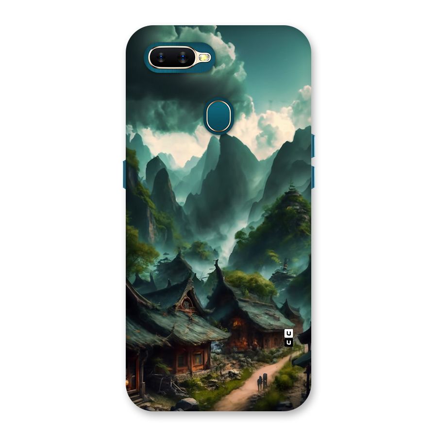 Ancient Village Back Case for Oppo A7
