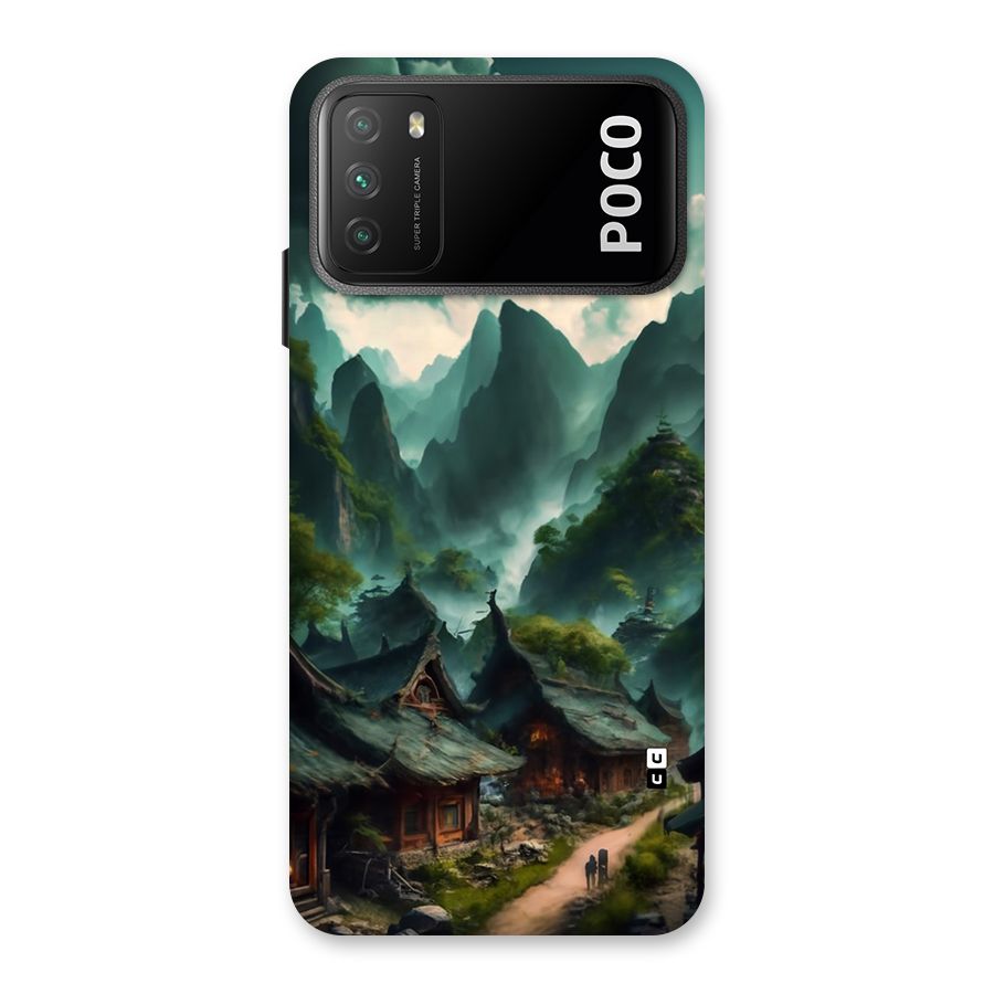 Ancient Village Back Case for Poco M3
