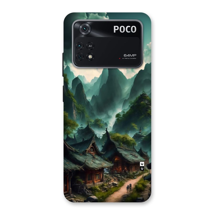 Ancient Village Back Case for Poco M4 Pro 4G