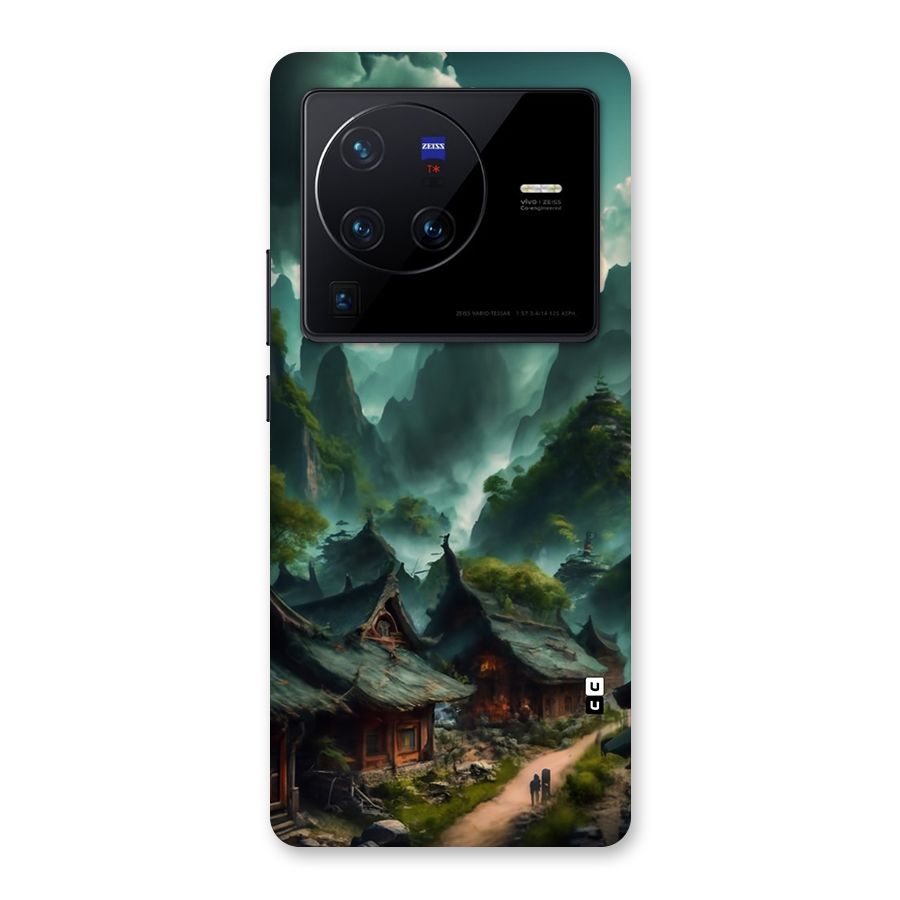 Ancient Village Back Case for Vivo X80 Pro