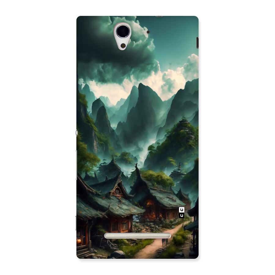 Ancient Village Back Case for Xperia C3