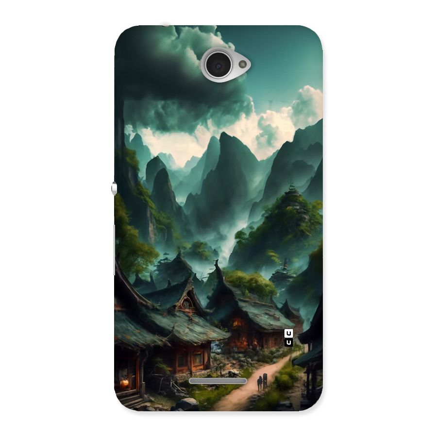 Ancient Village Back Case for Xperia E4