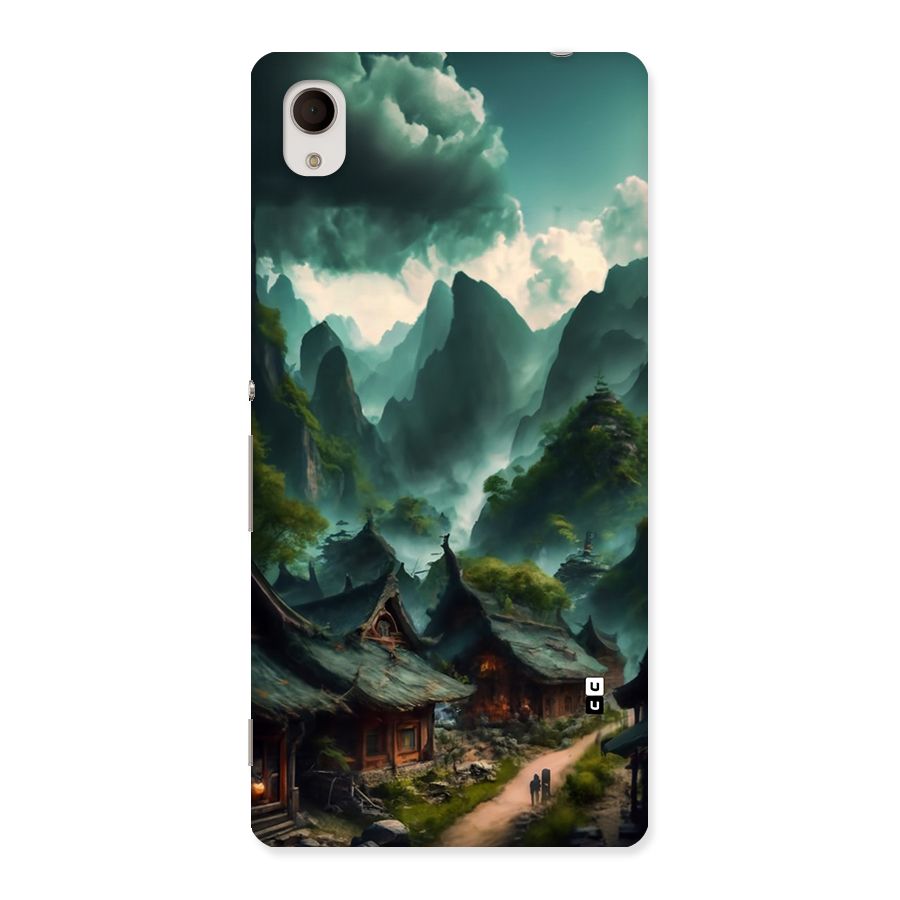 Ancient Village Back Case for Xperia M4