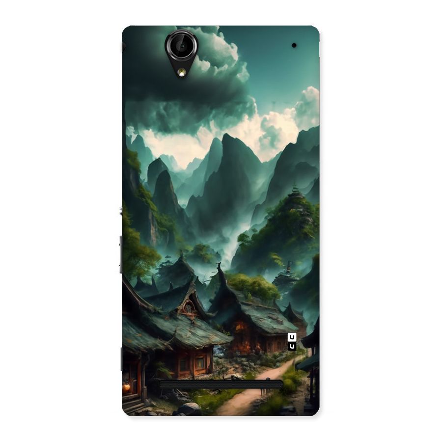 Ancient Village Back Case for Xperia T2
