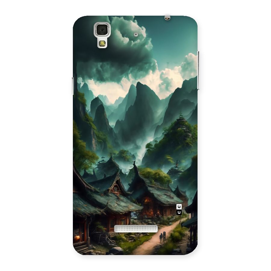 Ancient Village Back Case for Yureka